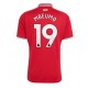 Manchester United Bryan Mbeumo #19 Jalkapallovaatteet Kotipaita 2026-27 Lyhythihainen